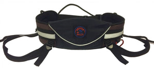 Baudrier de ski-joëring GRIZZLY Zero DC – brown-black