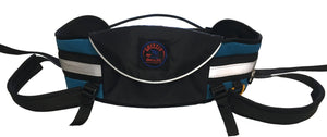 Baudrier de ski-joëring GRIZZLY Zero DC – petrol blue+black