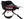 Baudrier GRIZZLY avec crochet finlandais Zero DC – pink+black