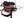 Baudrier GRIZZLY avec crochet finlandais Zero DC – neon orange+black