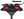 Baudrier de canicross SPEEDY Zero DC – red+black