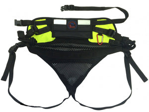 Baudrier de canicross SPEEDY Zero DC – neon green+black