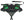 Baudrier de canicross SPEEDY Zero DC – green+black