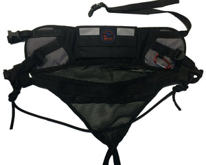 Baudrier de canicross SPEEDY Zero DC – grey+black