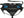 Baudrier de canicross SPEEDY Zero DC – petrol blue+black
