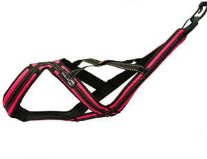 Harnais de traction CROSS DC Zero DC – neon pink-black