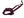 Harnais de traction FASTER Zero DC – black+pink