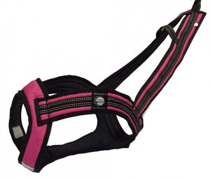 Harnais de traction FASTER Zero DC – pink+black