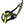 Harnais de traction FASTER Zero DC – neon green+black