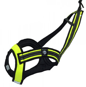 Harnais de traction FASTER Zero DC – neon green+black