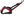 Harnais de traction FASTER Zero DC – neon pink-black