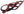 Harnais de traction X-Back PAWS Zero DC – red+black