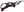 Harnais de traction X-Back PAWS Zero DC – black+pink