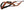 Harnais de traction X-Back PAWS Zero DC – orange+brown