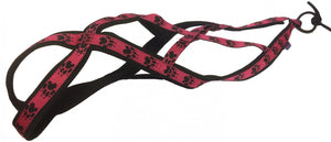 Harnais de traction X-Back PAWS Zero DC – pink+black