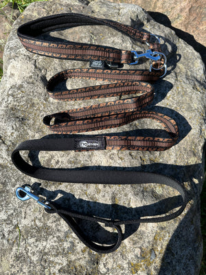 Laisse multifonction ANAPURNA Zero DC chiens jusqu'à 10 kg - brown