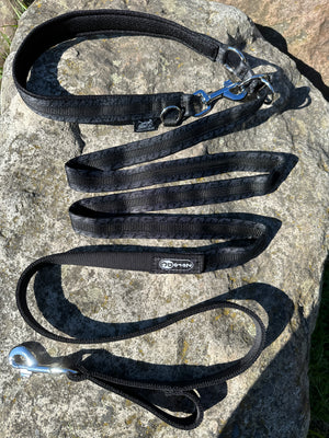 Laisse multifonction ANAPURNA Zero DC chiens de plus de 10 kg - black