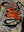Laisse multifonction ANAPURNA Zero DC chiens de plus de 10 kg - neon orange