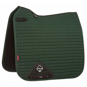 Le Mieux – Tapis LeMieux Cotton square Dressage Vert Dressage  | Sellerie Bucéphale