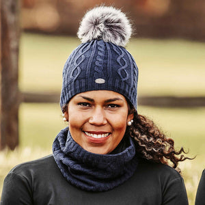 Back on Track – Bonnet Rose Back on Track Gris foncé   | Sellerie Bucéphale
