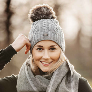 Back on Track – Bonnet Rose Back on Track Gris foncé   | Sellerie Bucéphale