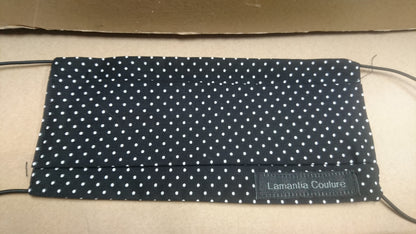 Lamantia Couture – Masque en tissu Flowers   | Sellerie Bucéphale