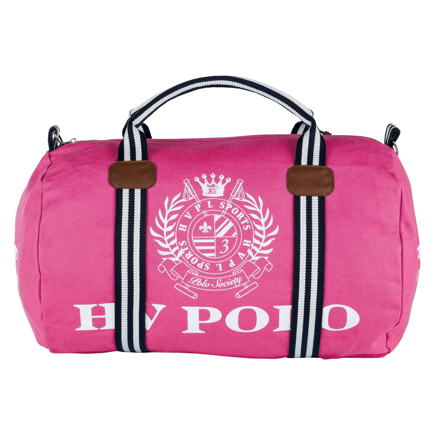 HV Polo – Canvas Sportbag Favouritas Rose  | Sellerie Bucéphale