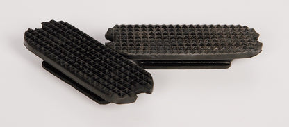 Divers – Semelles noires pour étriers à couteaux Noir 12 cm  | Sellerie Bucéphale
