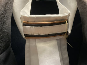 Lamantia Couture – Lavallière choco et cognac   | Sellerie Bucéphale