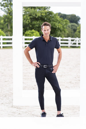 Pikeur – Polo Pikeur Finno Bleu nuit M  | Sellerie Bucéphale
