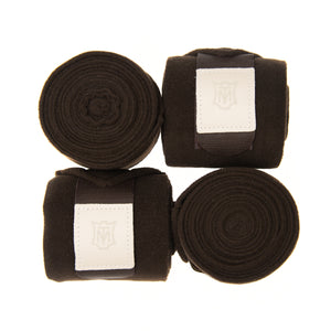 Bandes de polo Mattès Marron | Sellerie Bucéphale