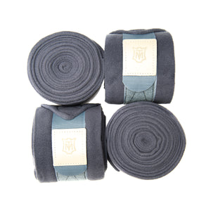 Bandes de polo Mattès Grey (gris) | Sellerie Bucéphale