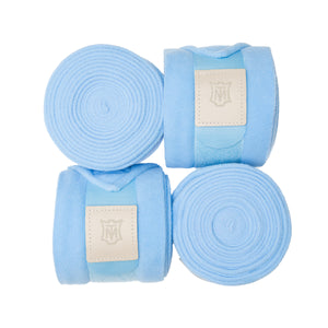 Bandes de polo Mattès Light blue (bleu ciel) | Sellerie Bucéphale