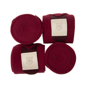 Bandes de polo Mattès Bordeaux | Sellerie Bucéphale
