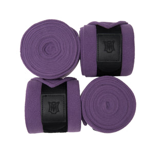 Bandes de polo Mattès Violette | Sellerie Bucéphale