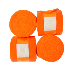 Bandes de polo Mattès Orange | Sellerie Bucéphale