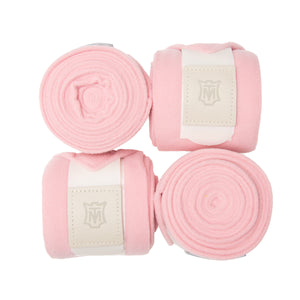Bandes de polo Mattès Blush Pink (Rose) | Sellerie Bucéphale