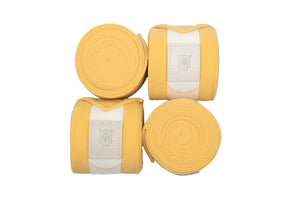 Bandes de polo Mattès York Yellow (jaune) | Sellerie Bucéphale