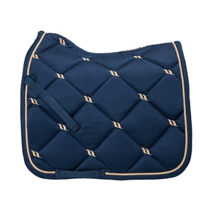 Back on Track – Tapis de Selle Dressage Night Collection Bleu noble Cheval  | Sellerie Bucéphale