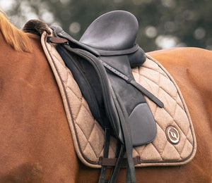 Back on Track – Tapis de Dressage Haze collection Back on Track Beige Pur-Sang (Cob)  | Sellerie Bucéphale