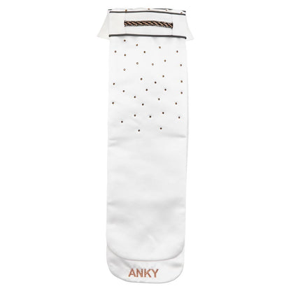 Anky – Lavallière ANKY® Multi-Fit Blanc-Gris option 2 | Sellerie Bucéphale