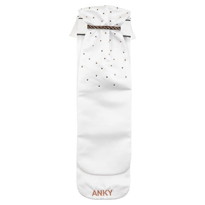 Anky – Lavallière ANKY® Multi-Fit Blanc-Gris option 3 | Sellerie Bucéphale