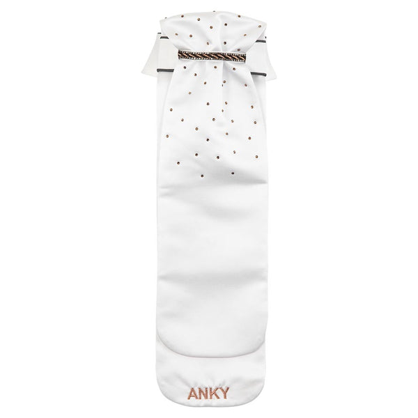 Anky – Lavallière ANKY® Multi-Fit Blanc-Gris option 3 | Sellerie Bucéphale