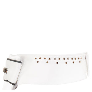 Anky – Lavallière ANKY® Multi-Fit Blanc-Gris col 2 | Sellerie Bucéphale