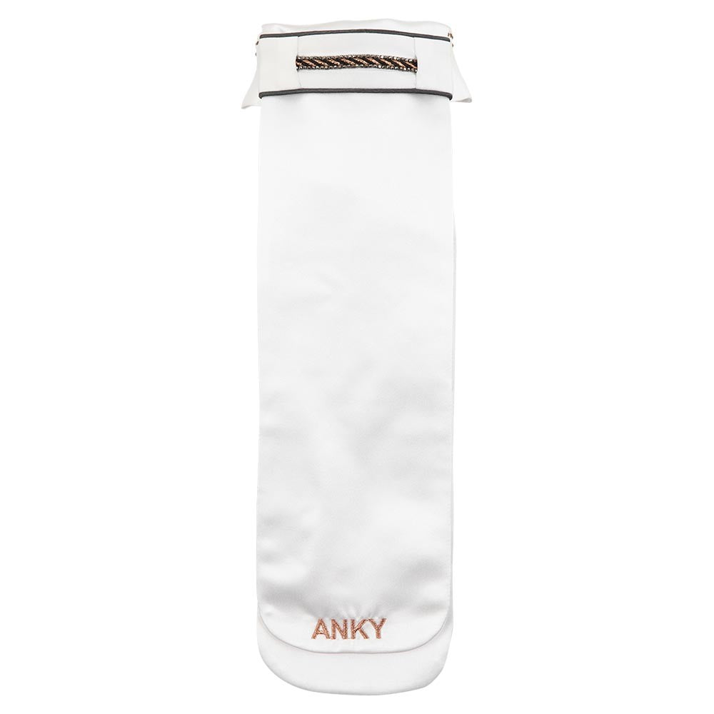 Anky – Lavallière ANKY® Multi-Fit Blanc-Gris option 5 | Sellerie Bucéphale