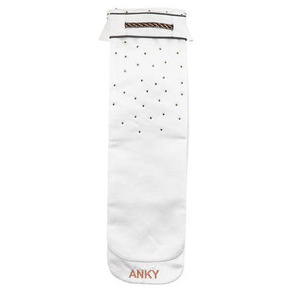 Anky – Lavallière ANKY® Multi-Fit Blanc-Gris option 7 | Sellerie Bucéphale