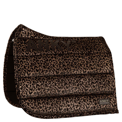 Anky – Tapis Anky Leopard Print Dressage Copper  | Sellerie Bucéphale