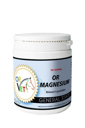 Or-Vet – OR-MAGNESIUM en poudre  | Sellerie Bucéphale