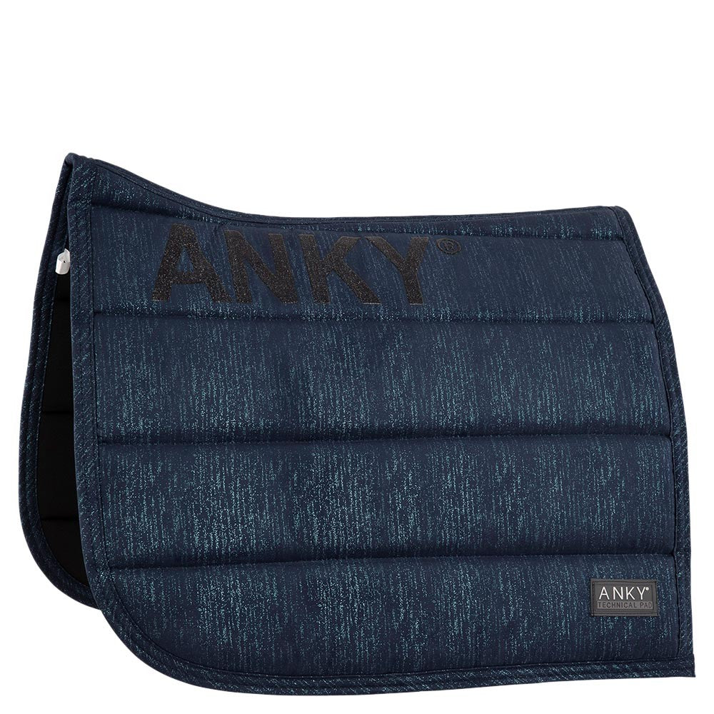 Anky – Tapis de selle ANKY® Collection Hiver 2021 Dressage Dark Navy  | Sellerie Bucéphale