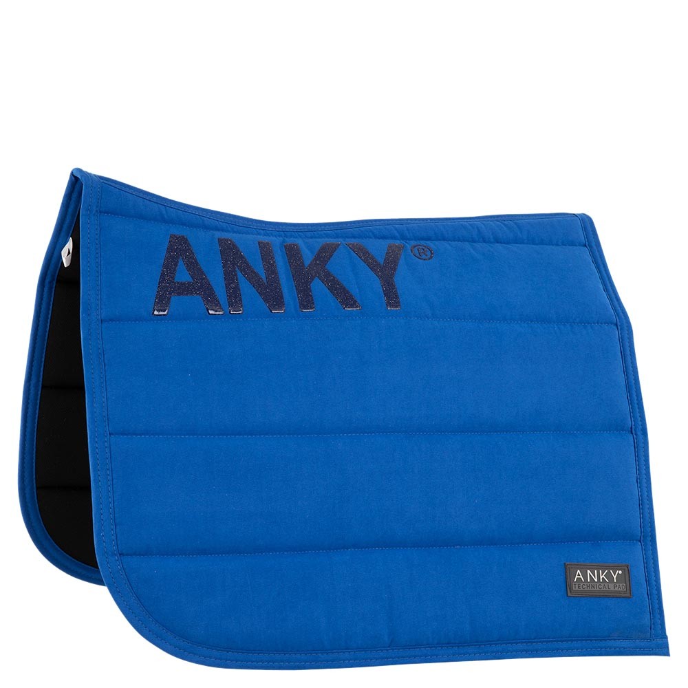 Anky – Tapis de selle ANKY® Collection Hiver 2021 Dressage Queens Blue  | Sellerie Bucéphale
